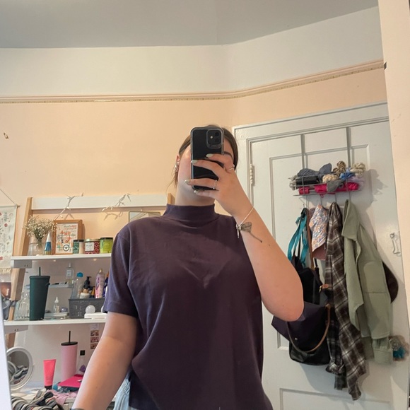 Purple turtleneck - Picture 2 of 2